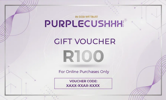 Purple Cushhh Gift card voucher