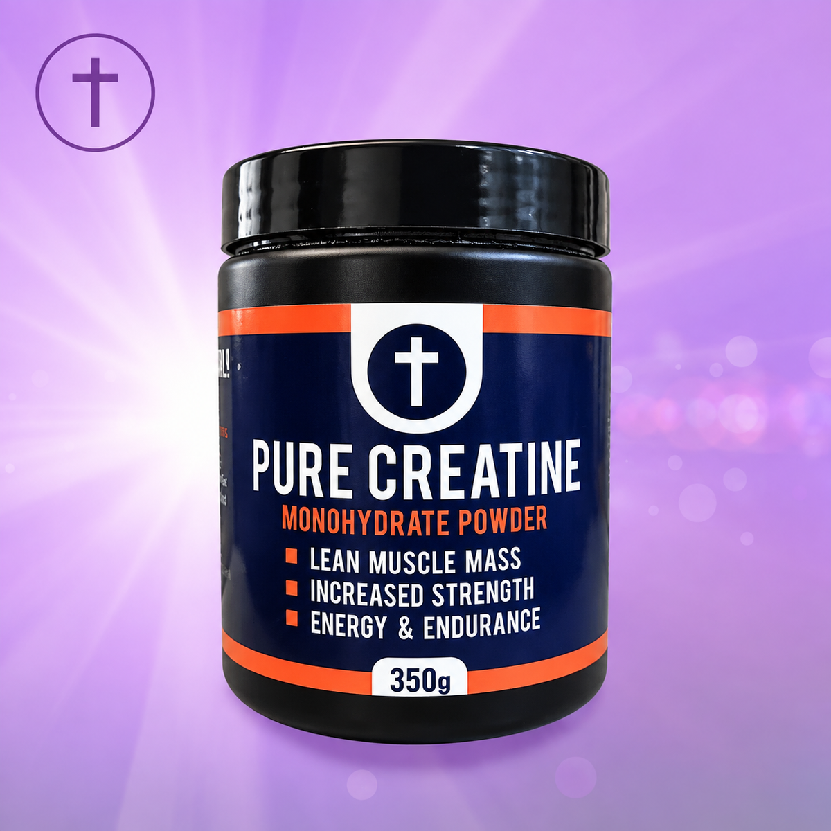 Pure Creatine Monohydrate Powder 350g | Strength, Power & Muscle Support | Purple Cushhh SA