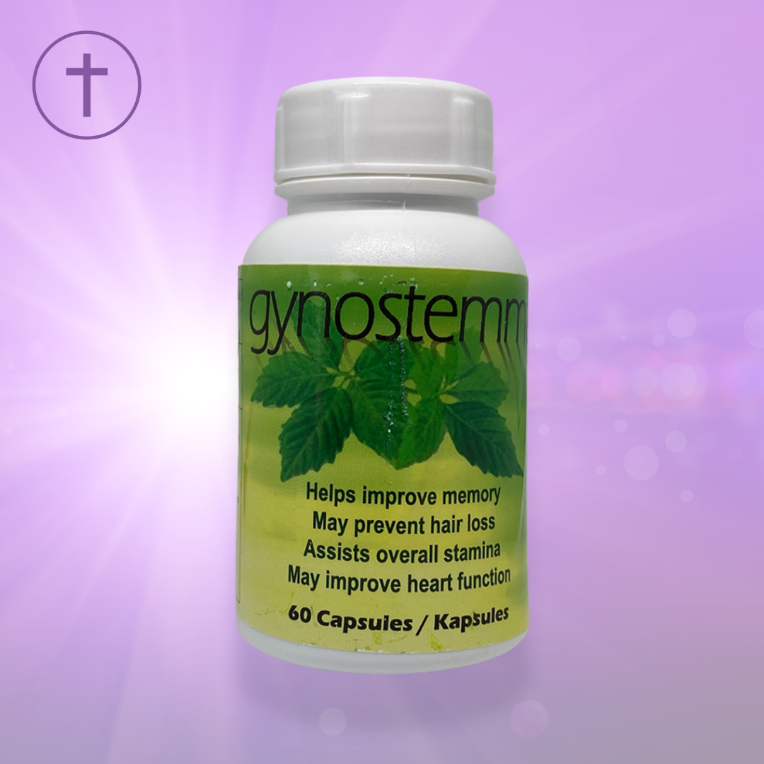 Gynostemma 60 Capsules - Adaptogen for Stress, Immunity & Longevity | Purple Cushhh SA