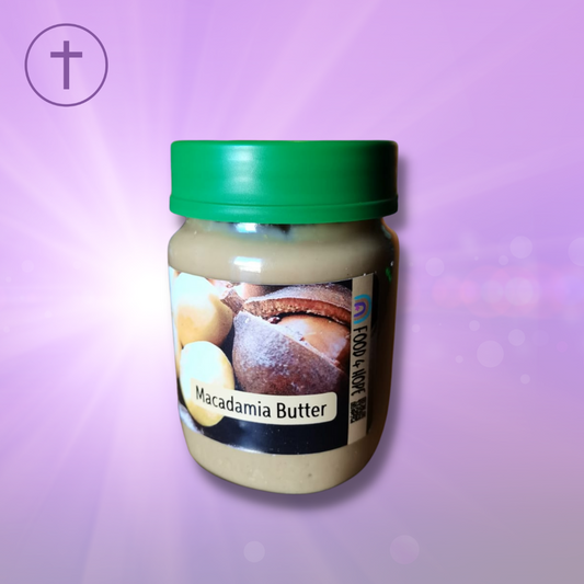 Macadamia Butter Crunchy - 100% Pure Roasted Macadamia Nut Spread | Purple Cushhh SA
