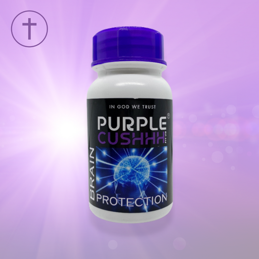 Brain Protection 60 Capsules | Cognitive Health & Neuroprotection | Purple Cushhh SA