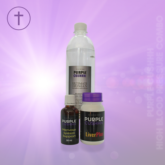 Dr's Choice High Blood Pressure Combo - Natural Blood Pressure Support | Purple Cushhh SA