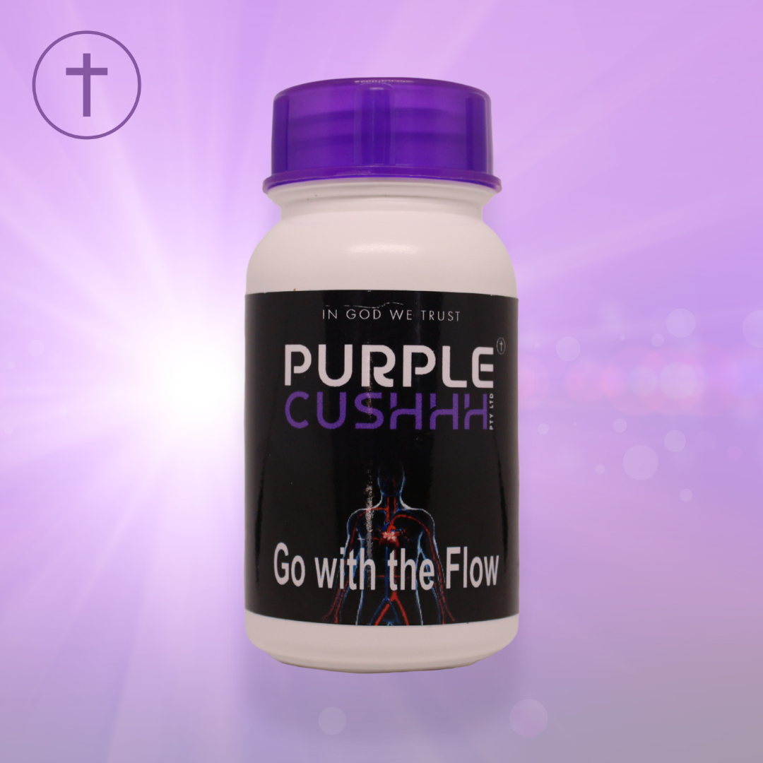 Go With The Flow Capsules - Circulation & Heart Health Supportwww.purplecushhh.co.za